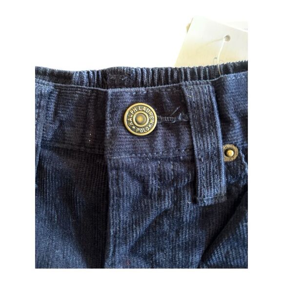 Polo Ralph Lauren Boys navy corduroy pants - Picture 5 of 7